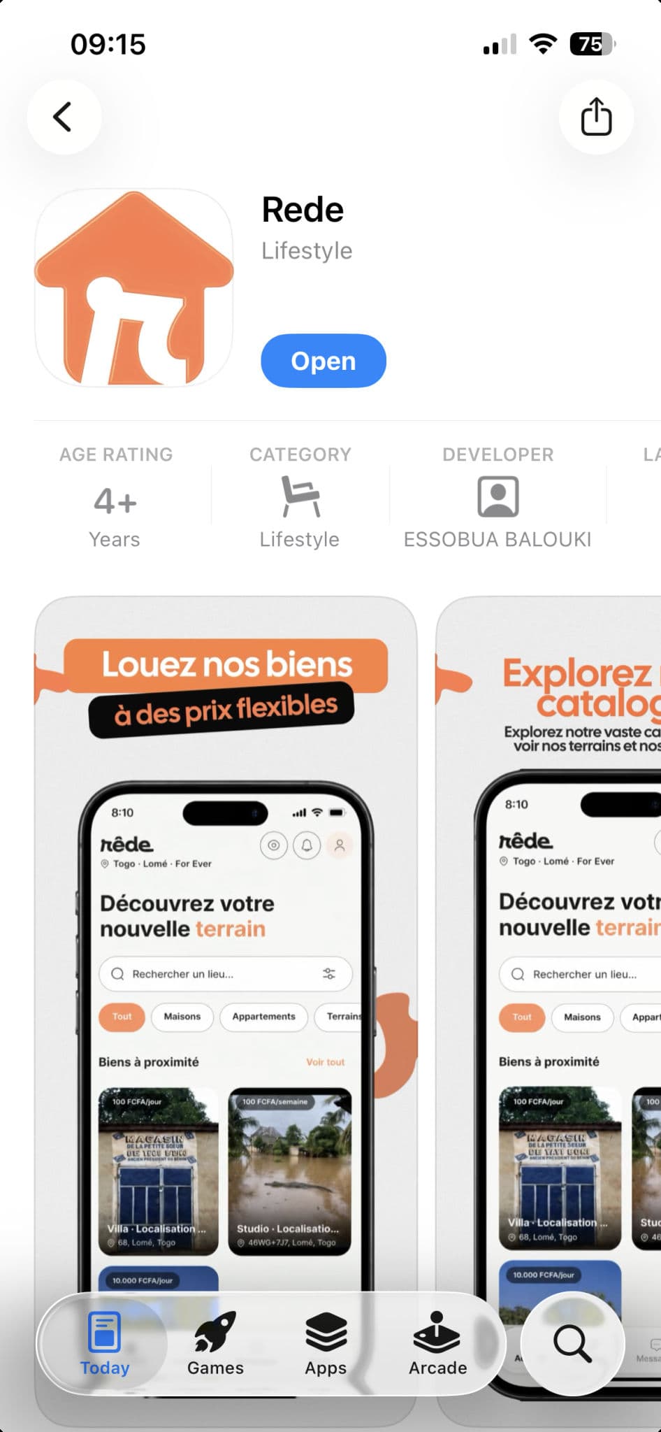 Redeee — Louez nos biens à des prix flexibles